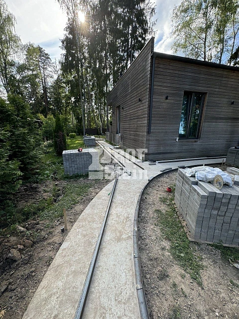 Укладка тротуарной плитки Ригель Туман от Braer