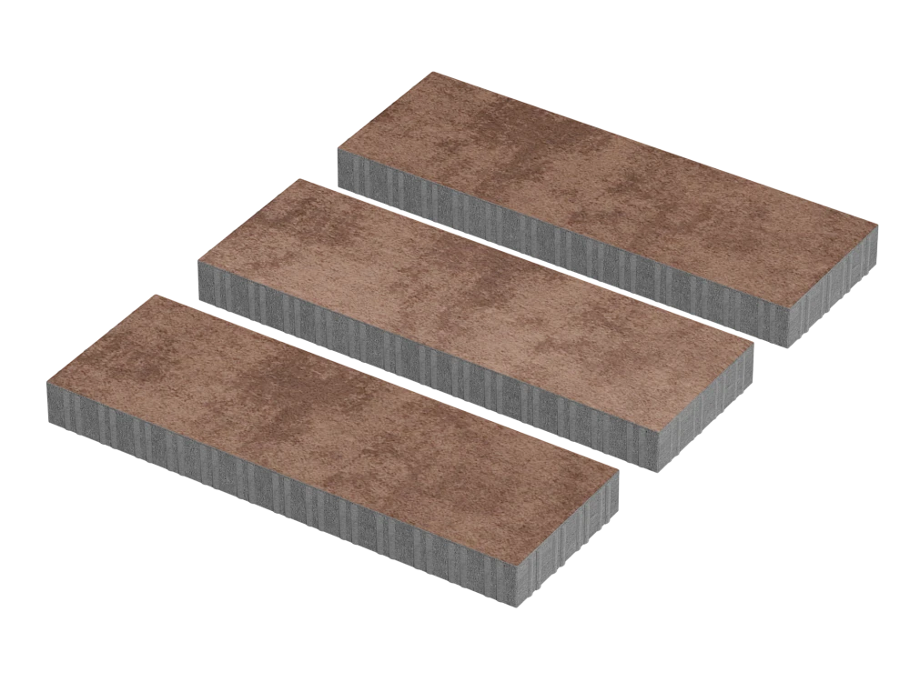 Тротуарная плитка Патио XL Мокко Stellard 80 мм