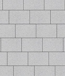 Тротуарная плитка ПРЯМОУГОЛЬНИК 750х500 Стандарт Белый Б.14.П.8 Выбор 80 мм