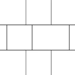 Тротуарная плитка Инсбрук Ланс Белый Гладкая SteinRus 60 мм