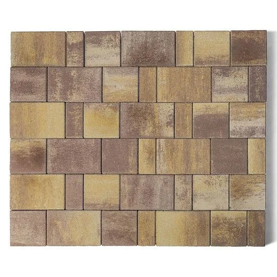 Тротуарная плитка Старый город Ландхаус, Степь BRAER 80 мм