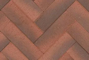 Клинкер тротуарный красный Оксфорд УМБРА Лонг ЛСР