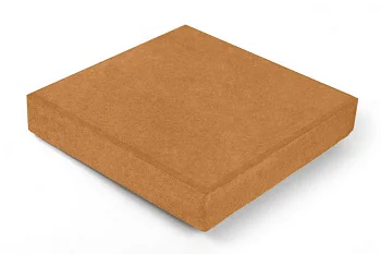 Тротуарная плитка Квадрат Нобетек 2К5Ф 300X300 Персиковая 50 мм