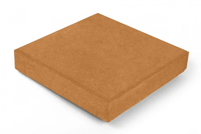 Тротуарная плитка Квадрат Нобетек 2К5Ф 300X300 Персиковая 50 мм