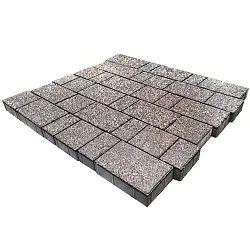 Плитка тротуарная Bergamo валдай Backwash SteinRus 40 мм