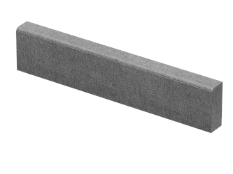 Бордюр тротуарный БР 100.20.8 Серый Stellard