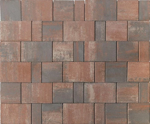 Тротуарная плитка Старый город Ландхаус, Белый BRAER 60 мм