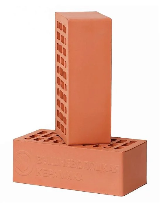 Кирпич облицовочный красный полуторный 1.4 NF гладкий ВКЗ