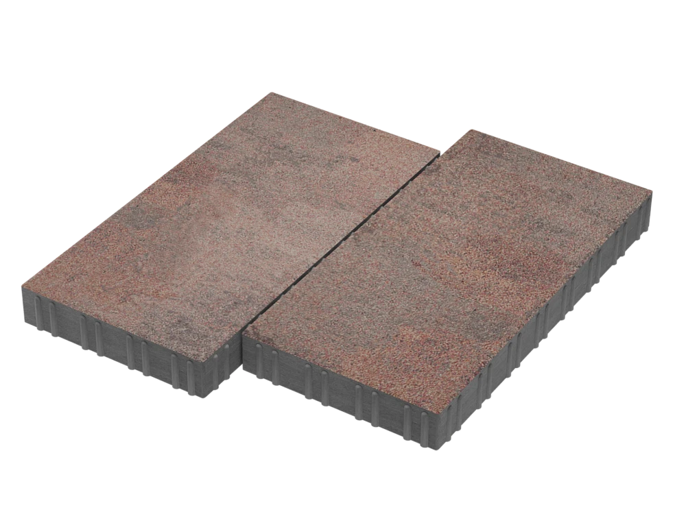 Тротуарная плитка Мега Мокко Stellard 80 мм