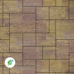 Тротуарная плитка Инсбрук Альпен Тахель Гладкая SteinRus 60 мм