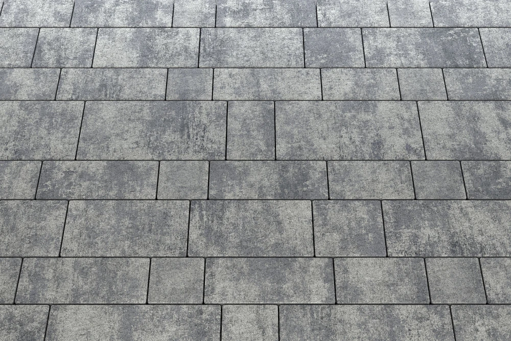 Тротуарная плитка Микс Сити Грей Stellard 60 мм