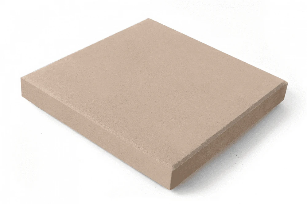 Тротуарная плитка Квадрат Нобетек 1К5Ф 400Х400 мм Песочная 50 мм