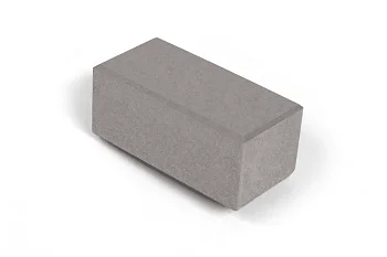 Брусчатка бетонная Нобетек 2П8Ф 200X100 Серая 80 мм