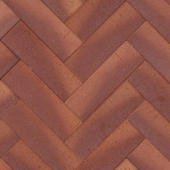 Клинкер тротуарный красный "Манчестер БОРДО" Лонг ЛСР