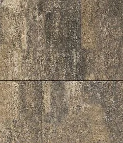 Тротуарная плитка КВАДРАТ 600х600 Листопад гладкий Старый замок Б.7.К.8 Выбор 80 мм