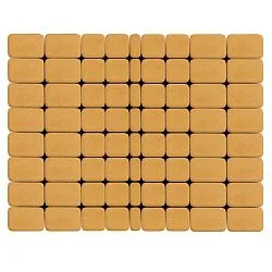 Тротуарная плитка Классико, Медовый BRAER 60 мм