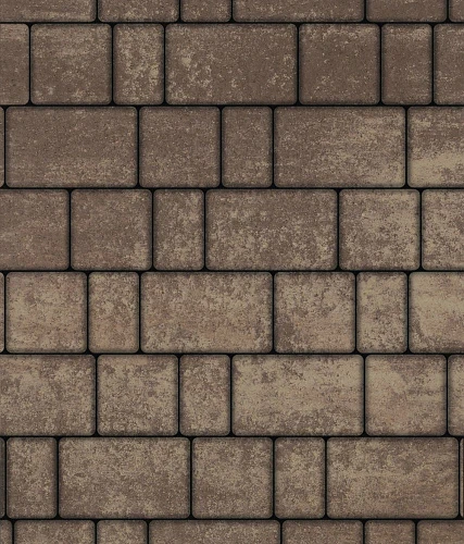 Тротуарная плитка СТАРЫЙ ГОРОД Листопад гранит Клен Б.1.Фсм.6 Выбор 60 мм