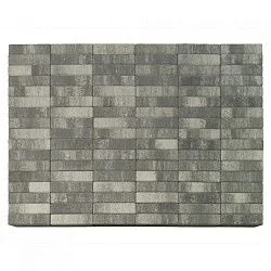 Тротуарная плитка Паркет, Туман BRAER 60 мм