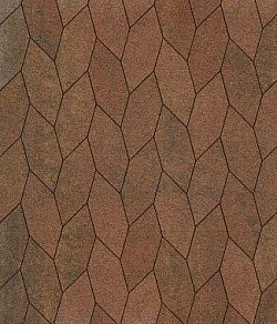 Тротуарная плитка СКОШЕННЫЙ ШЕСТИУГОЛЬНИК Листопад гранит Арабская ночь Б.1.ШГ.6 Выбор 60 мм