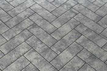 Тротуарная плитка Паркет Грей Stellard 80 мм