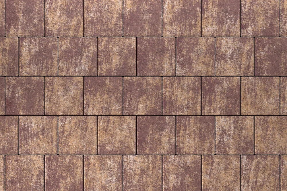 Тротуарная плитка Квадрат 20х20 Гавана Stellard 60 мм