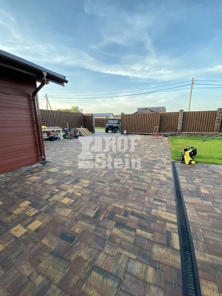 Укладка тротуарной плитки Бавария Блэнд от Steingot