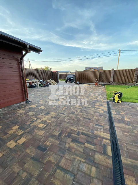 Укладка тротуарной плитки Бавария Блэнд от Steingot