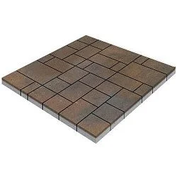 Тротуарная плитка Инсбрук Альпен Штайнрус Гладкая SteinRus 60 мм