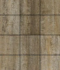 Тротуарная плитка КВАДРАТ 300х300 Искусственный камень Доломит Б.1.К.8 Выбор 80 мм