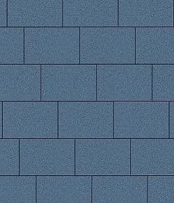 Тротуарная плитка ПРЯМОУГОЛЬНИК 750х500 Стандарт Синий Б.14.П.8 Выбор 80 мм