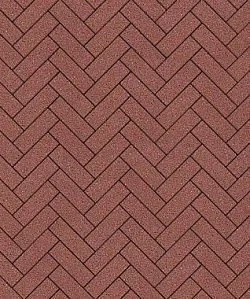 Тротуарная плитка ПАРКЕТ Гранит Красный Б.4.П.6 Выбор 60 мм