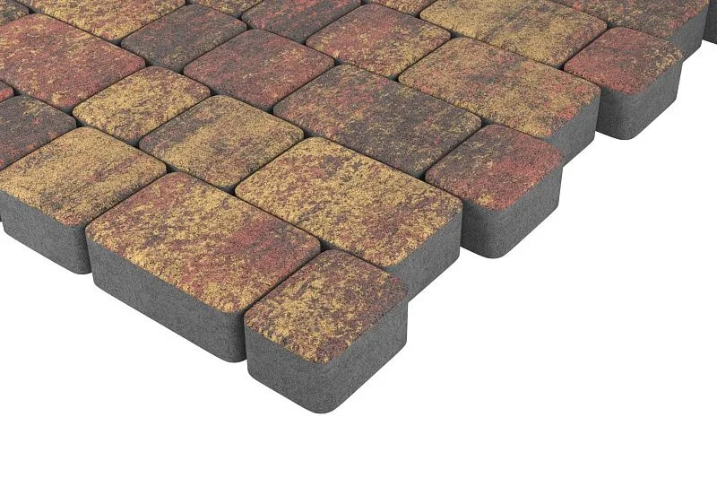 Тротуарная плитка Старый город Закат Stellard 40 мм