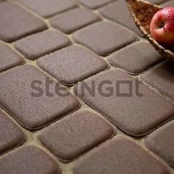 Тротуарная плитка Классика Коричневая Steingot 60 мм