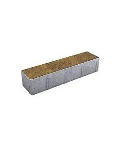 Тротуарная плитка ПРЯМОУГОЛЬНИК Листопад гранит Янтарь В.11.П.10 Выбор 100 мм