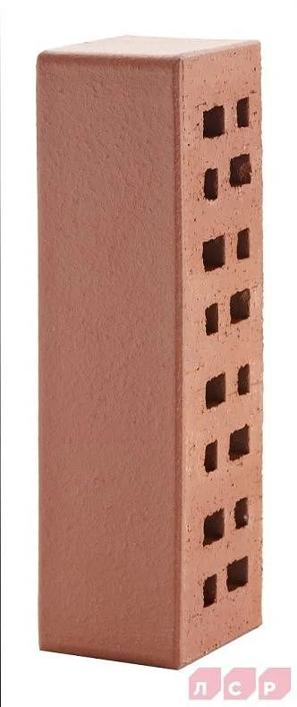 Клинкер фасадный тёмно-красный Эдинбург 0,71 NF гладкий ЛСР