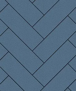 Тротуарная плитка ПРЯМОУГОЛЬНИК 600х200 Стандарт Синий Б.6.П.8 Выбор 80 мм