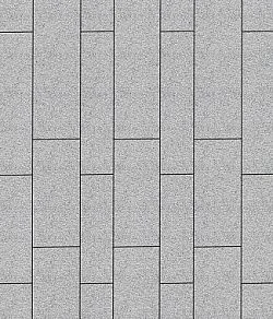 Тротуарная плитка ПАРКЕТ Гранит Белый Б.9.Псм.8 Выбор 80 мм