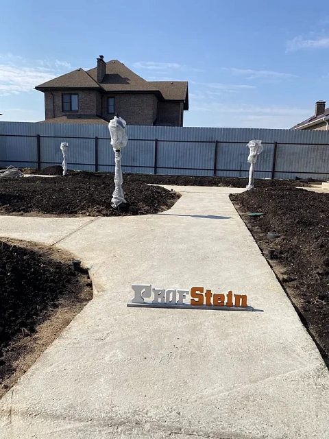 Укладка тротуарной плитки "Ёлочкой" и укладка рулонного газона