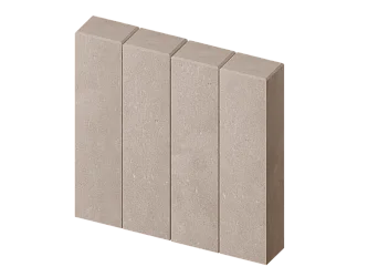 Палисад прямоугольный белый Stellard