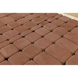 Тротуарная плитка Классико, Винный BRAER 60 мм