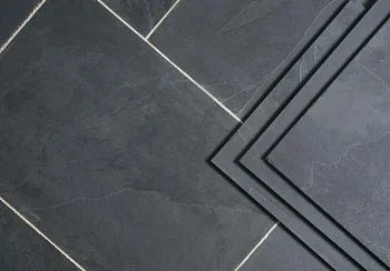 Плитка Сланец чёрный (натуральный скол) 600х1200 Pharaon