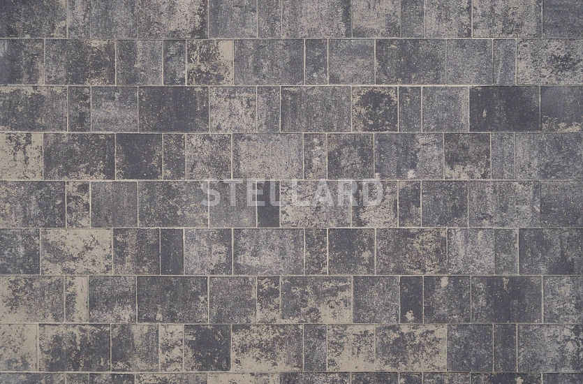 Тротуарная плитка Новый город Грей Stellard 60 мм