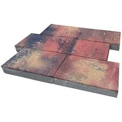 Тротуарная плитка Парк Плейс Оригон Гладкая SteinRus 60 мм