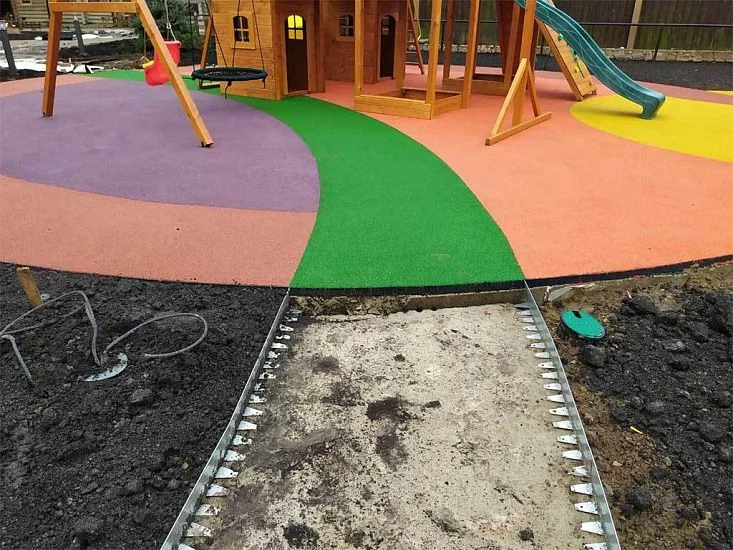 Металлический бордюр 1200*70*45*1,5 компл.