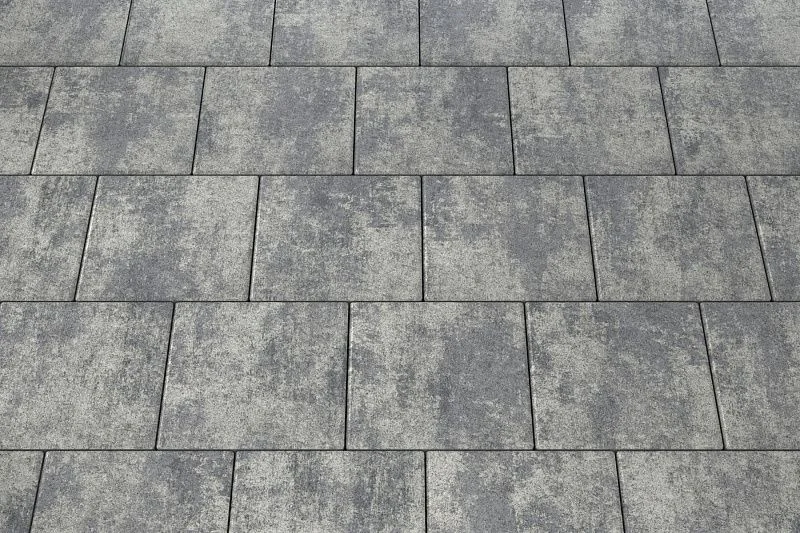 Тротуарная плитка Квадрат 30х30 Грей Stellard 80 мм