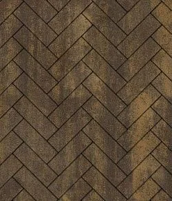 Тротуарная плитка ПРЯМОУГОЛЬНИК 360х80 Листопад гладкий Мокко Б.8.П.8 Выбор 80 мм