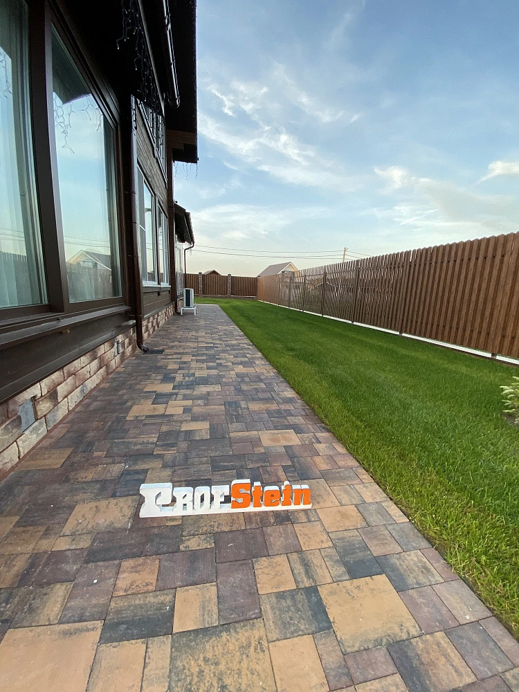 Укладка тротуарной плитки Бавария Блэнд от Steingot