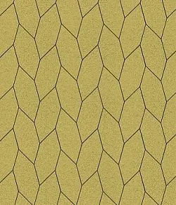 Тротуарная плитка СКОШЕННЫЙ ШЕСТИУГОЛЬНИК Стандарт Желтый Б.1.ШГ.6 Выбор 60 мм