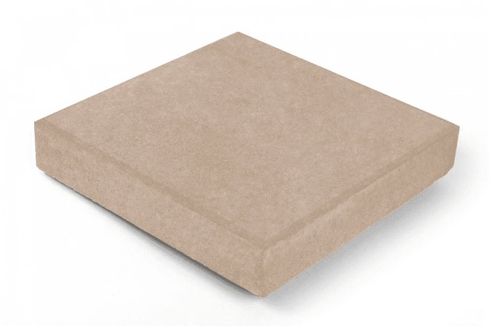 Тротуарная плитка Квадрат Нобетек 2К5Ф 300X300 Песочная 50 мм