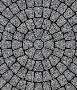 Тротуарная плитка КЛАССИКО Гранит Серый с черным Б.2.КО.6 Выбор 60 мм